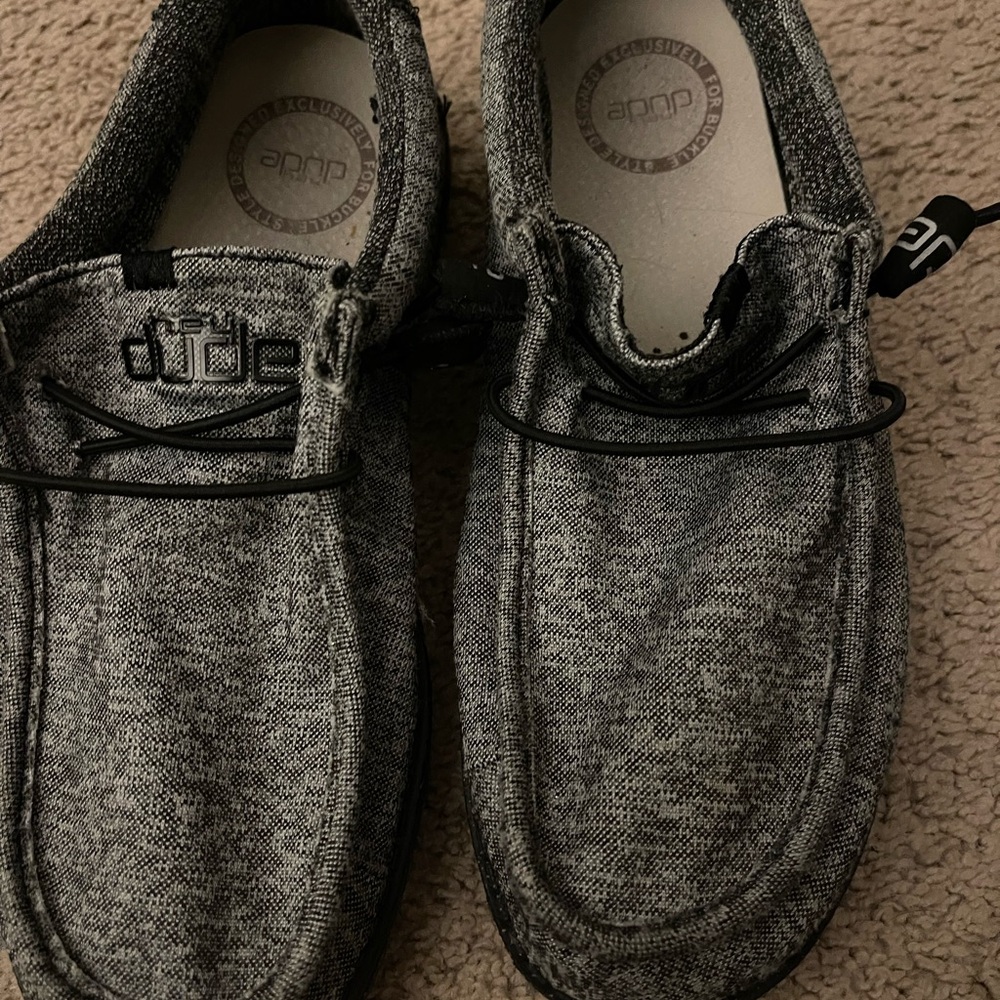 Hey Dude Men's Gray Casual Shoes